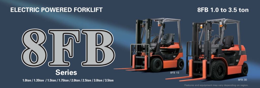 Forklift Listrik Toyota 8FB