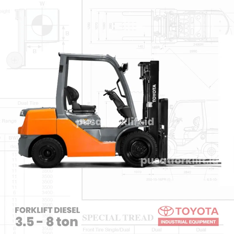 Forklift-Toyota-3.5-8-Ton-Diesel
