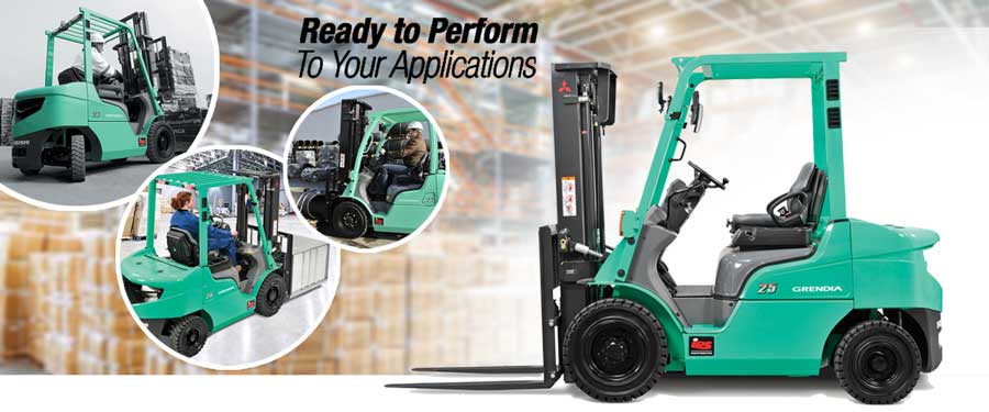 Forklift Mitsubishi 1.5 - 3.5 ton Diesel Grendia