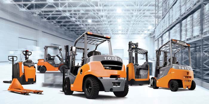 pusat forklift toyota