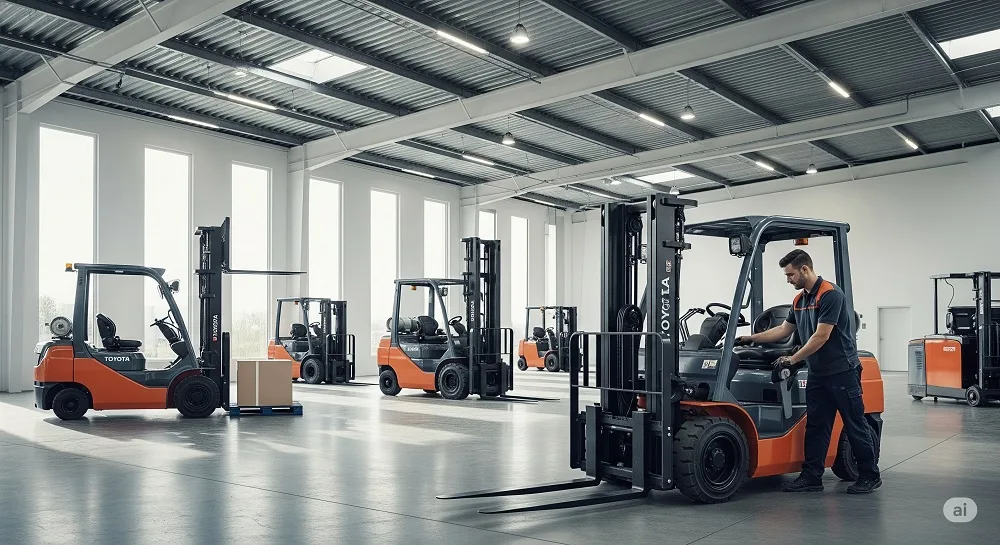 Pusat Forklift di Kawasan Industri Krakatau Cilegon