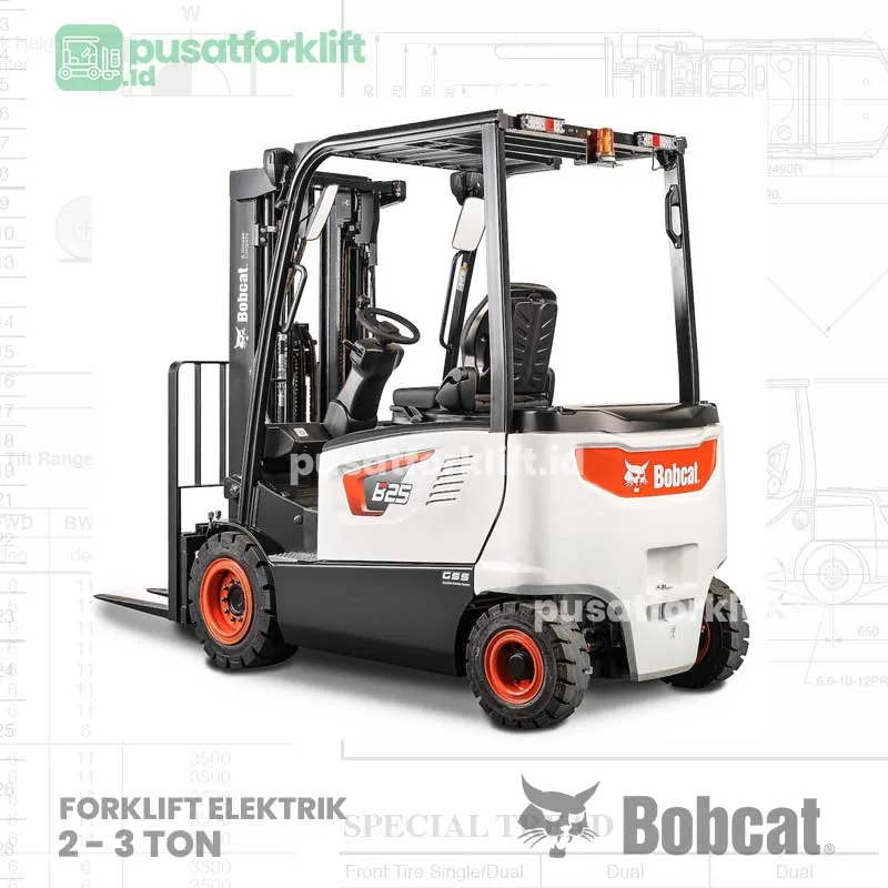 Forklift Bobcat Listrik