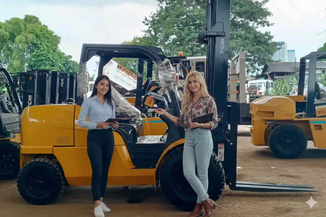 Forklift TCM Surabaya, Siap Kirim !