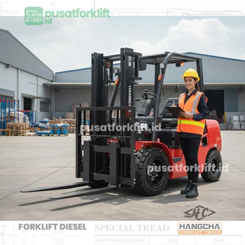 Forklift-Hangcha-Diesel