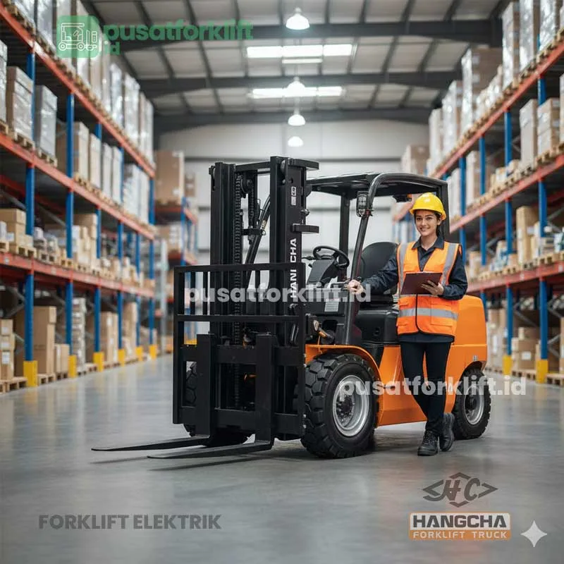 Forklift-Hangcha-Elektrik
