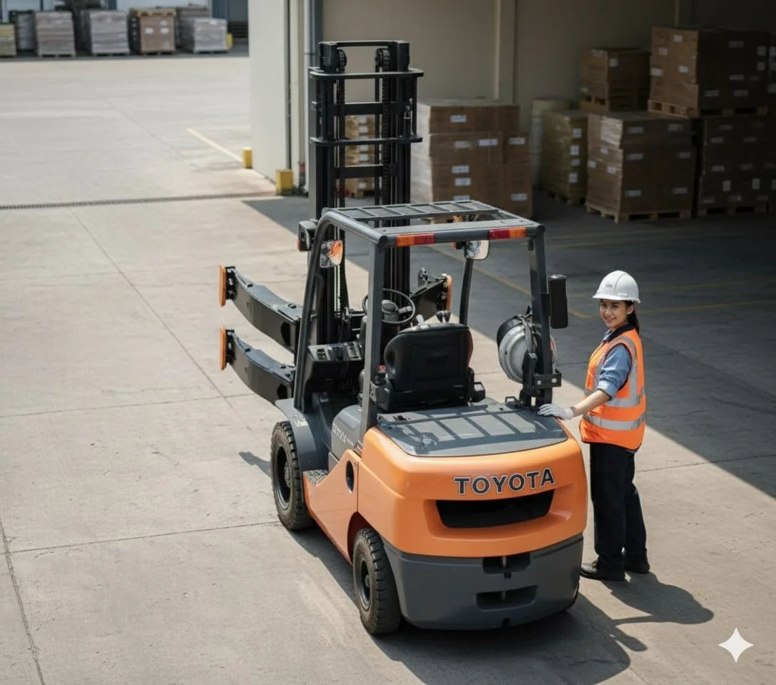 Paper Roll Clamp Forklift