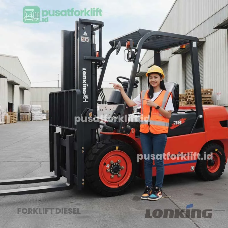 Forklift Lonking 2 Ton Elektrik