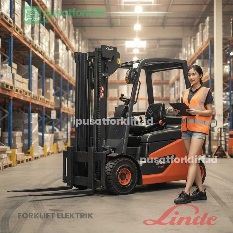 Forklift-Linde-Elektrik