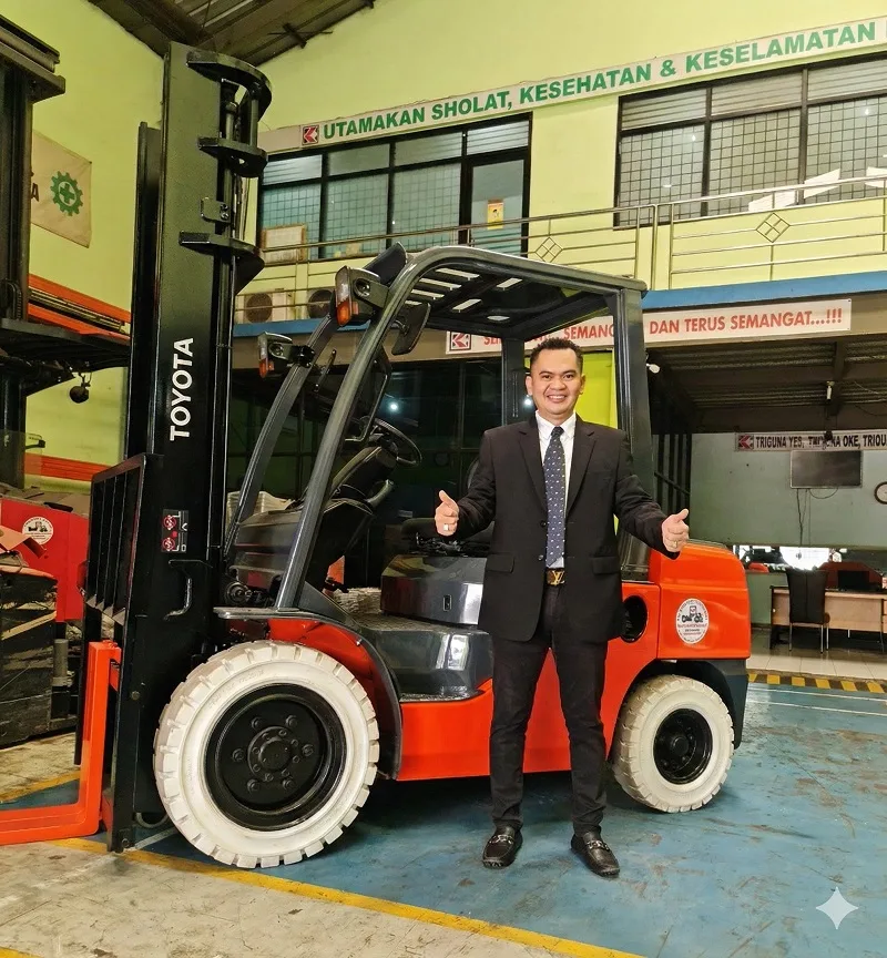 Jual Forklift Ban Non-Marking