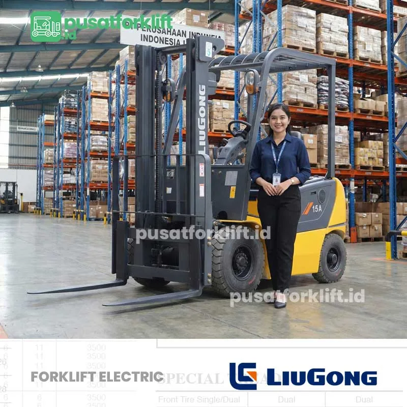 Forklift Electric Liugong 1.5 ton - 1.8 ton CPCD15/18
