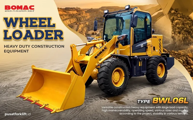 Jual Wheel Loader BOMAC BWL06L